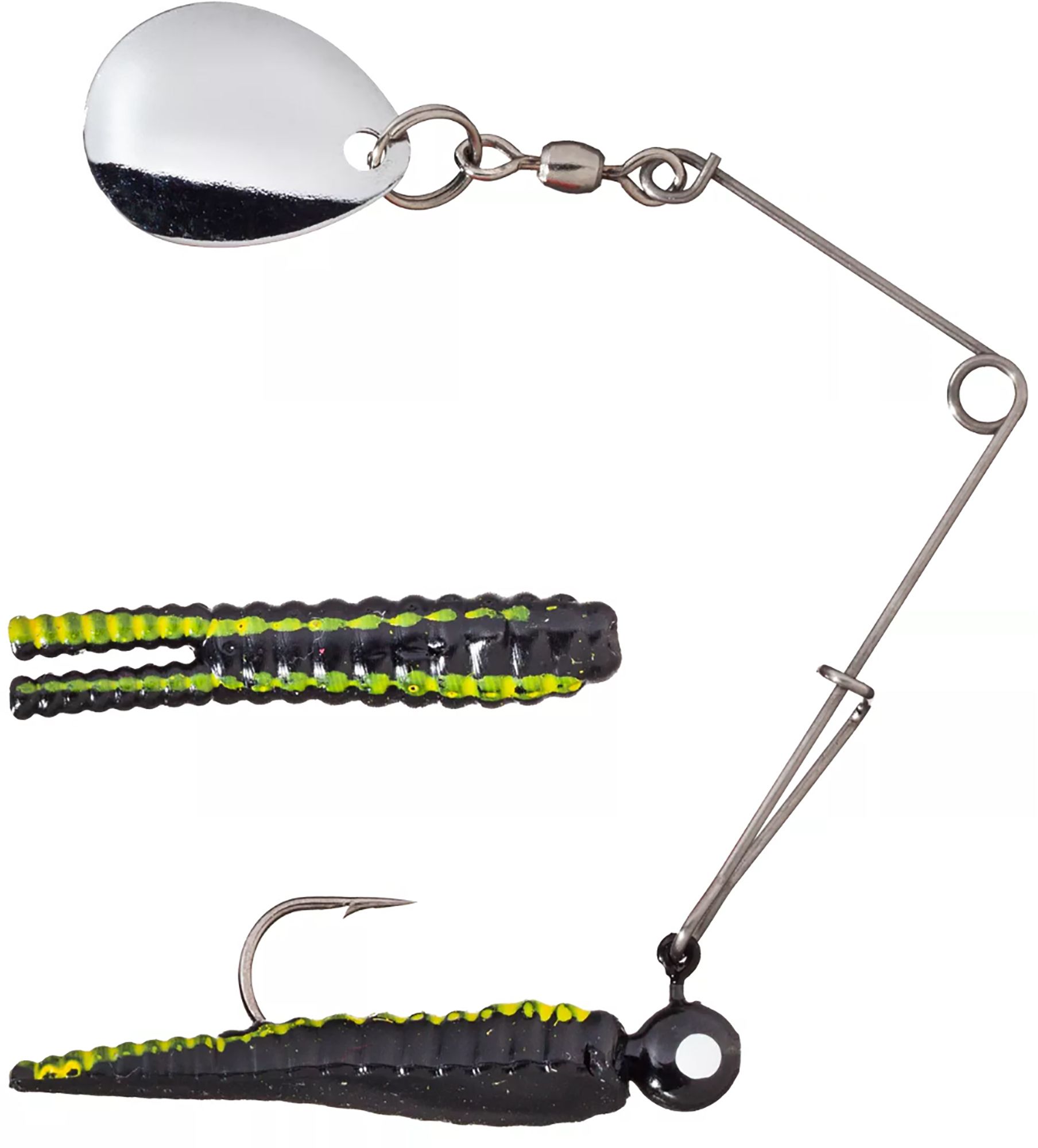 Johnson Beetle Spin , 1/8 oz, Black / Yellow Stripe