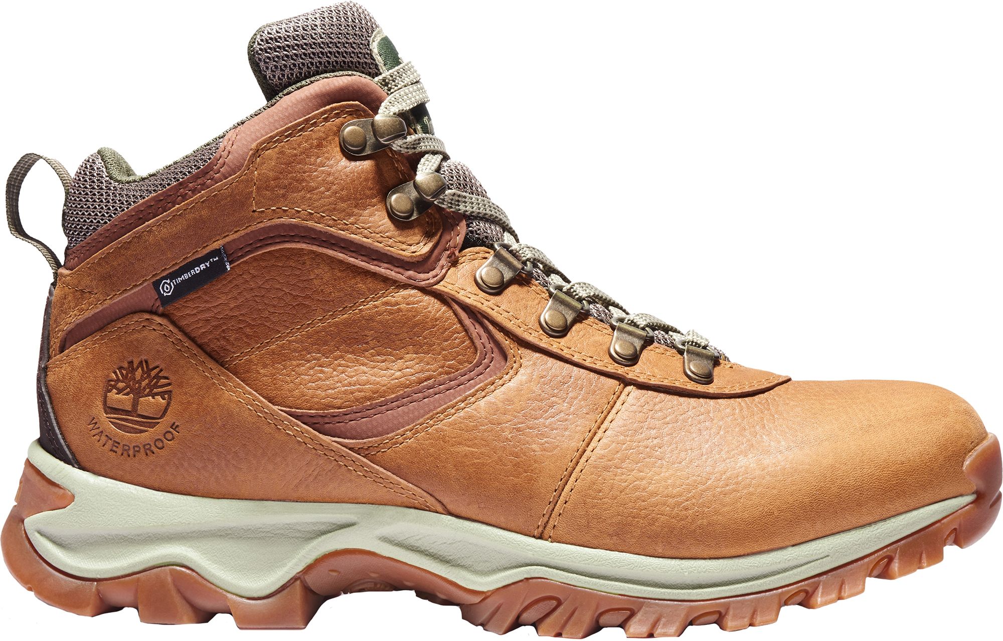 Timberland Boots Mens 14 Brown Mt Maddsen Leather Mid Waterproof Outdoor Hiking Men main image 4