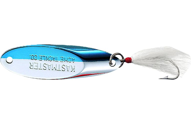 cast master fishing lurer Acme sized trout to bragging sized stripers in fresh and salt water Acme Hammered Kastmaster Spoon Chrome
