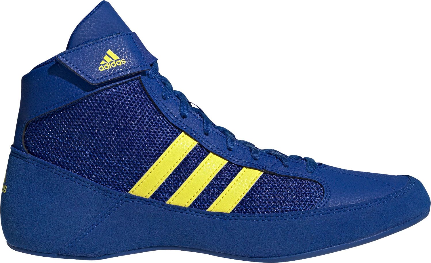 yellow wrestling shoes