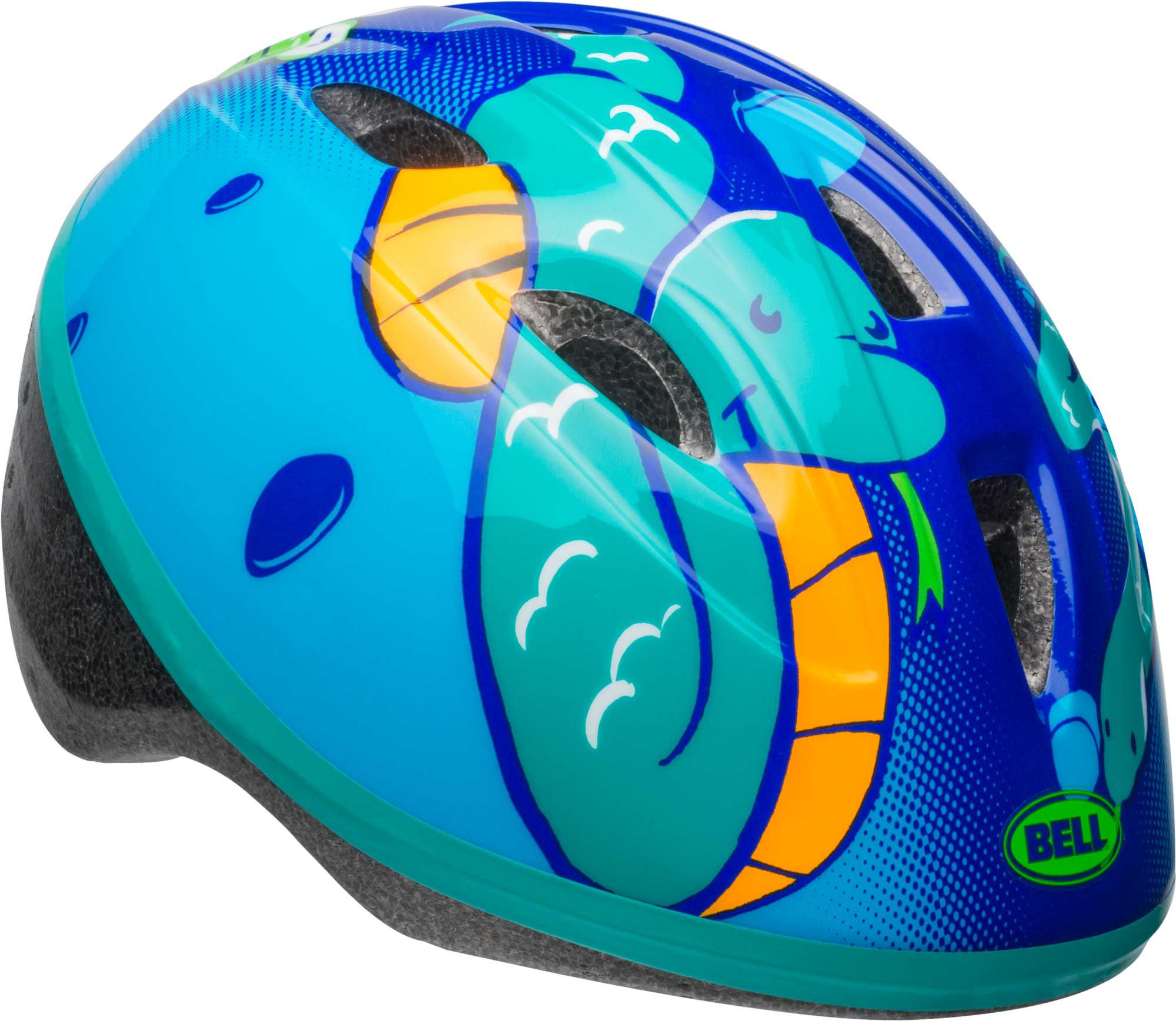 bell shadow toddler bike helmet Lil Ripper Youth Cycling Green Dino Den / Universal A compact shell is available with a fit system to dial it in perfectly to your childs head. Bell Sprout Toddler Bike Helmet