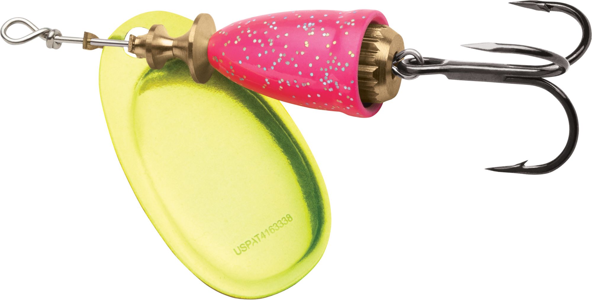 Blue Fox Classic Vibrax Glow Spinner - Esca Rotante Colore Blu Brillante, Taglia 5, 7/16 Oz