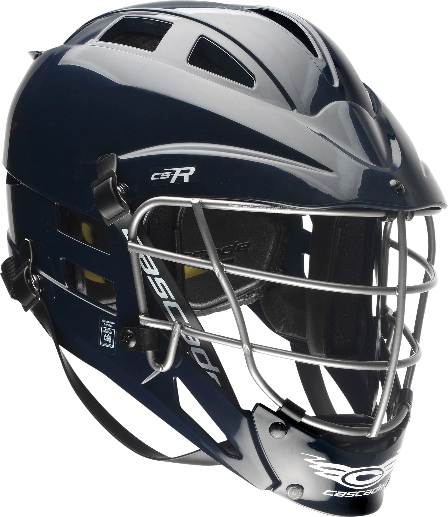 Cascade Youth CS-R Lacrosse Helmet w/ Silver Mask | Dick