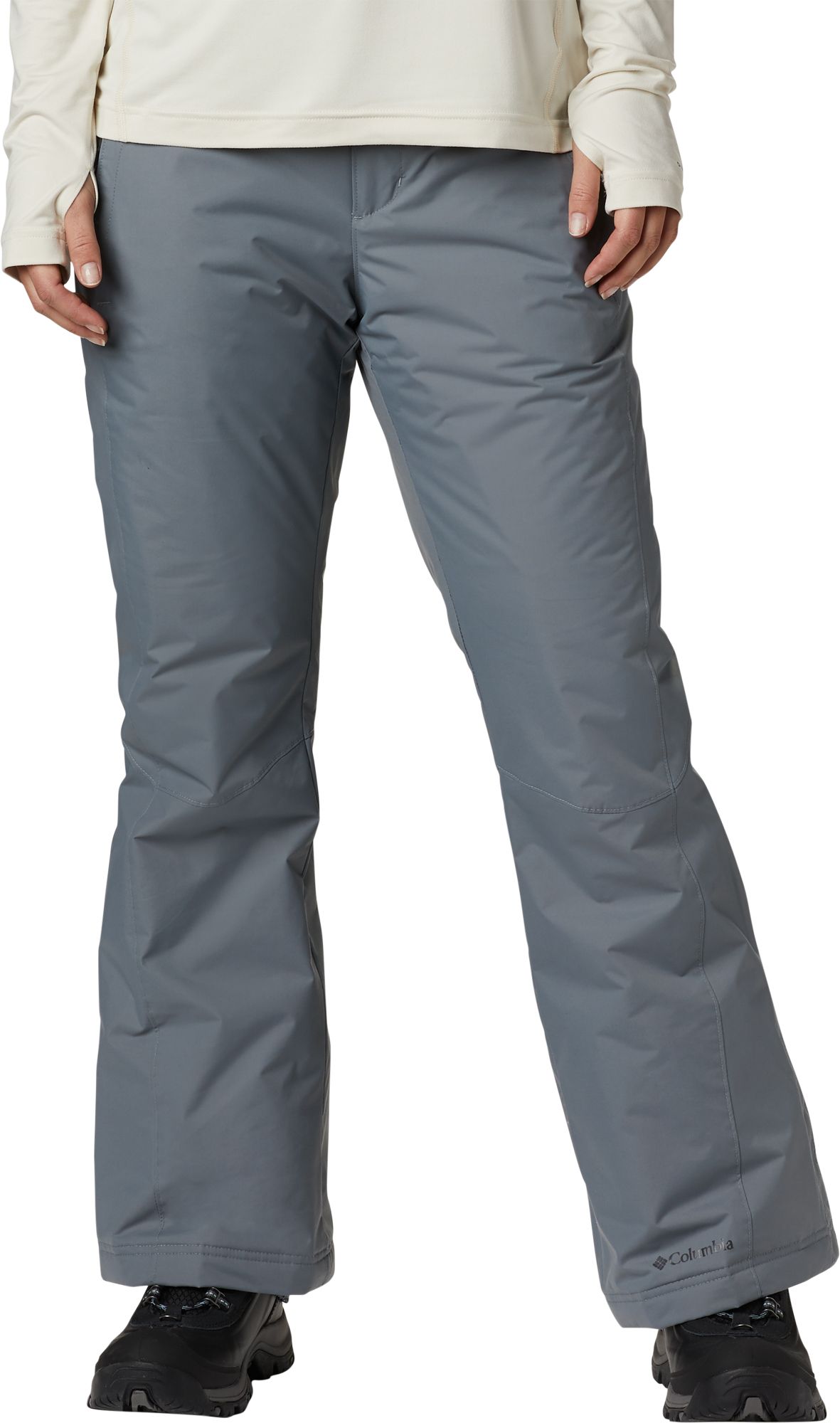 grey snow pants womens