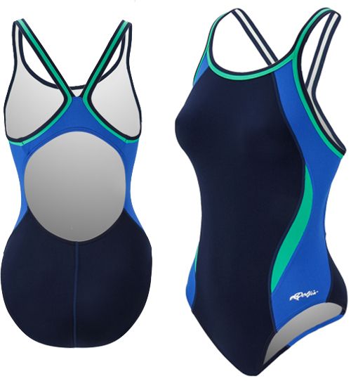 Dolfin Women's Chloroban Color Block DBX Back Swimsuit | Dick's