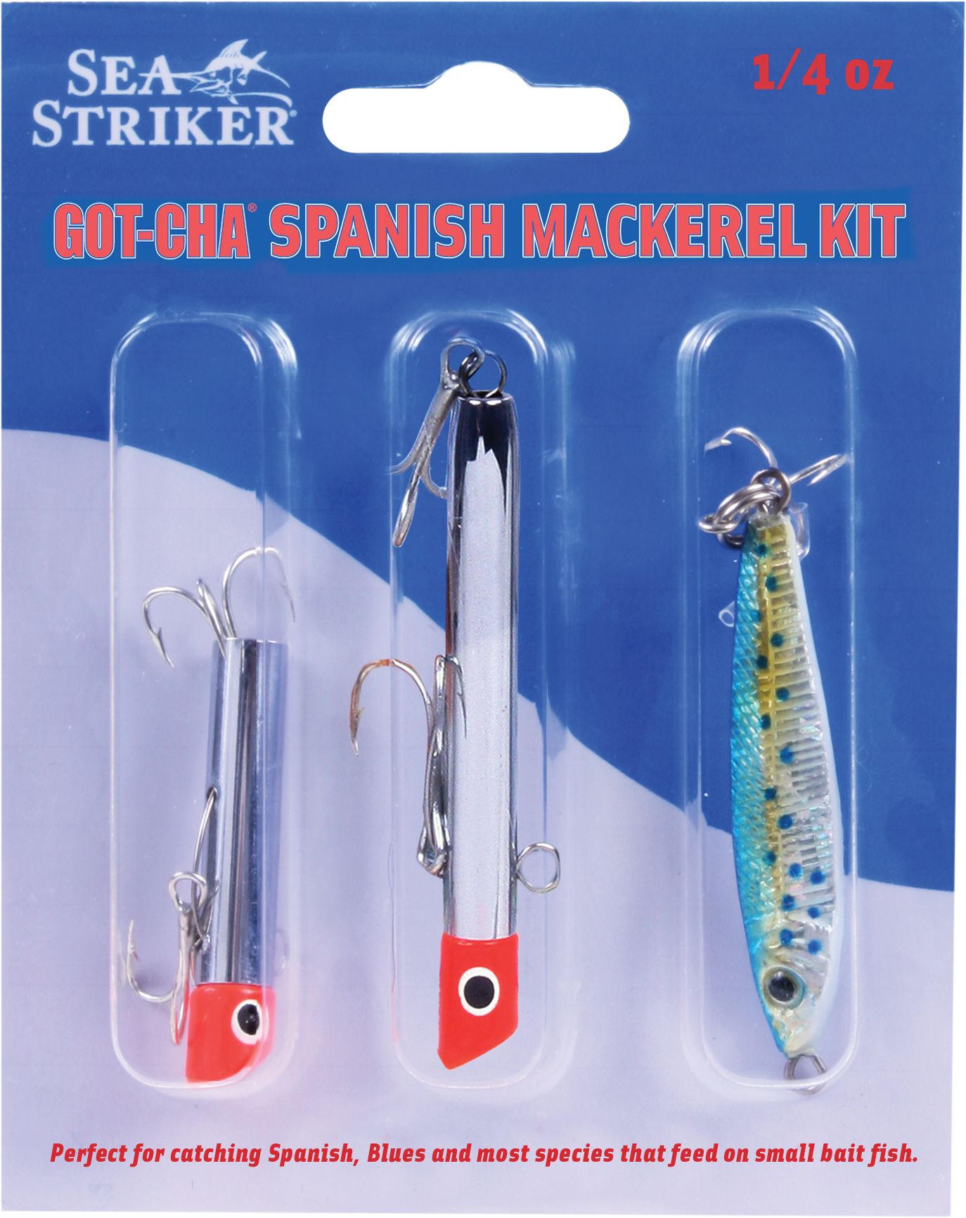 catec fish lure Sea Striker Spanish Mackerel Bait Kit