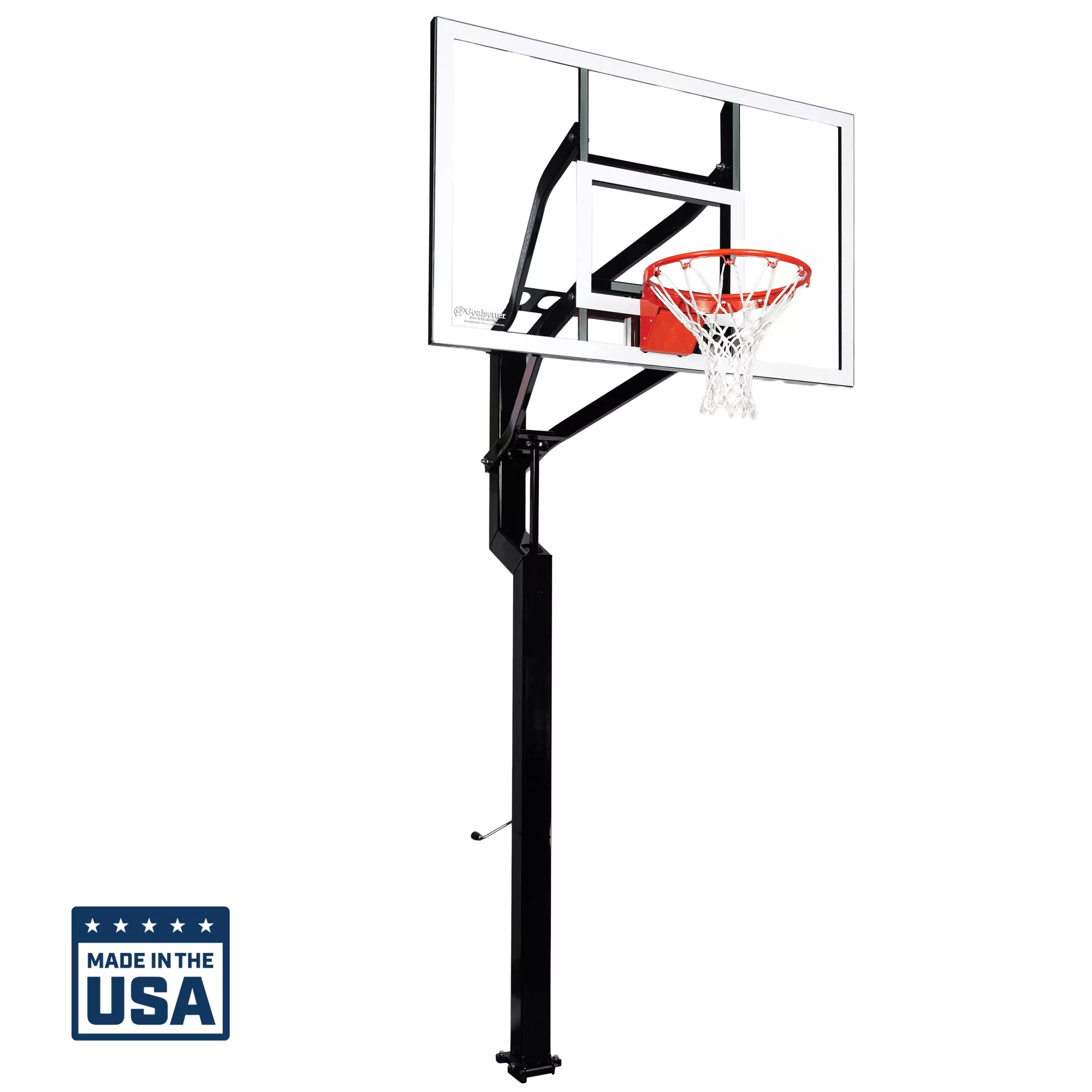 Goalsetter All American 60" Glass In-Ground Basketball Hoop