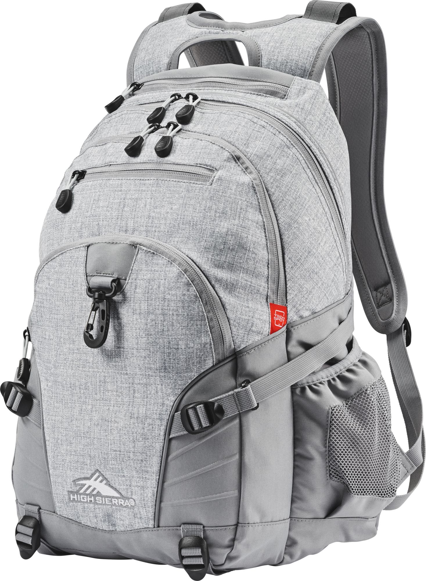 high sierra unisex mini loop backpack Loop-Backpack, Travel, or Work Bookbag with tablet-sleeve, Marble, One Size big multi Backpack Bags High Sierra Loop