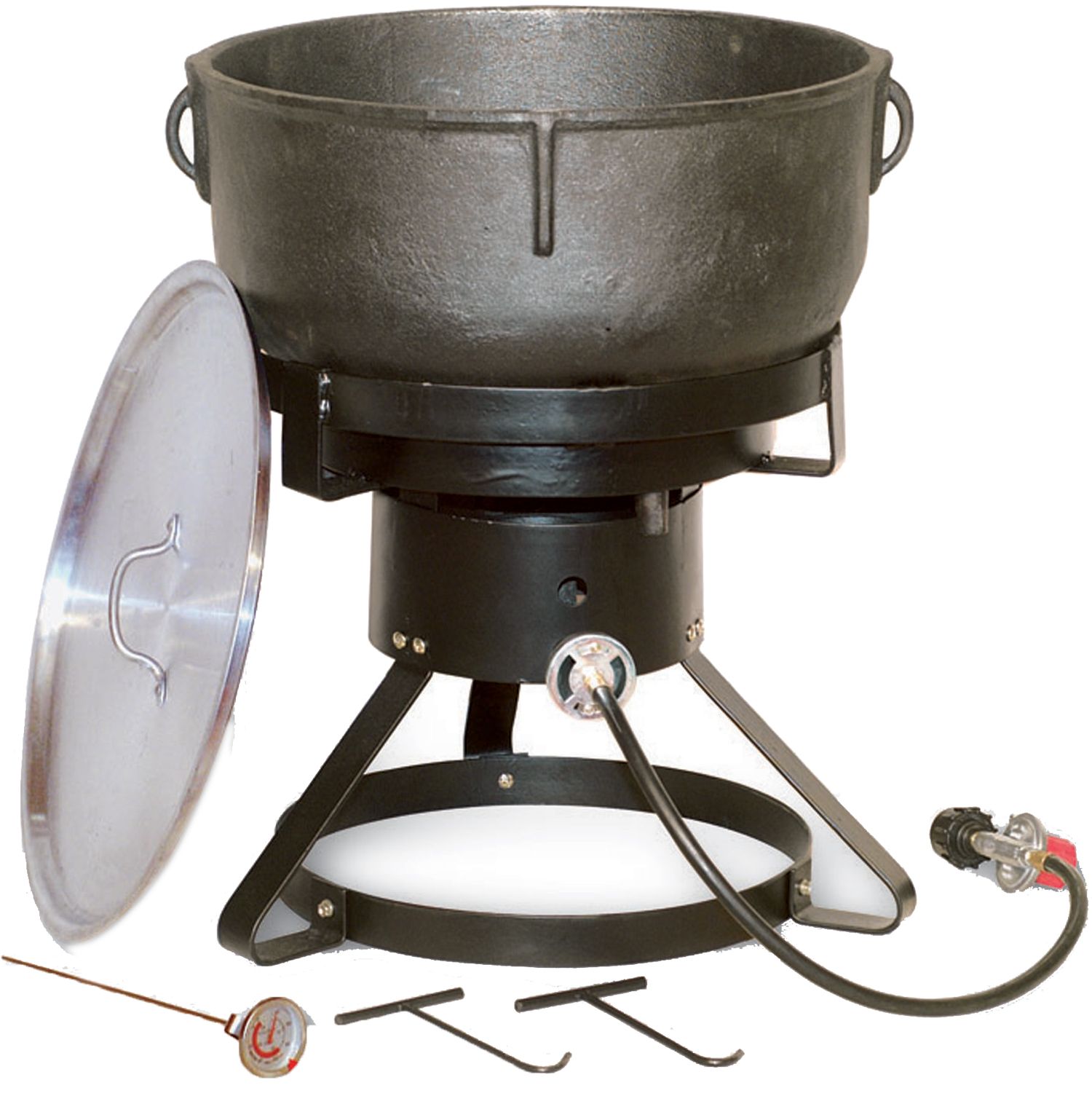 King Kooker 17.5” Jambalaya Propane Outdoor Cooker and 10 Gallon