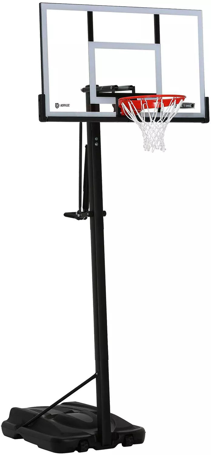 Lifetime 54” Portable Steel Framed Acrylic Basketball Hoop