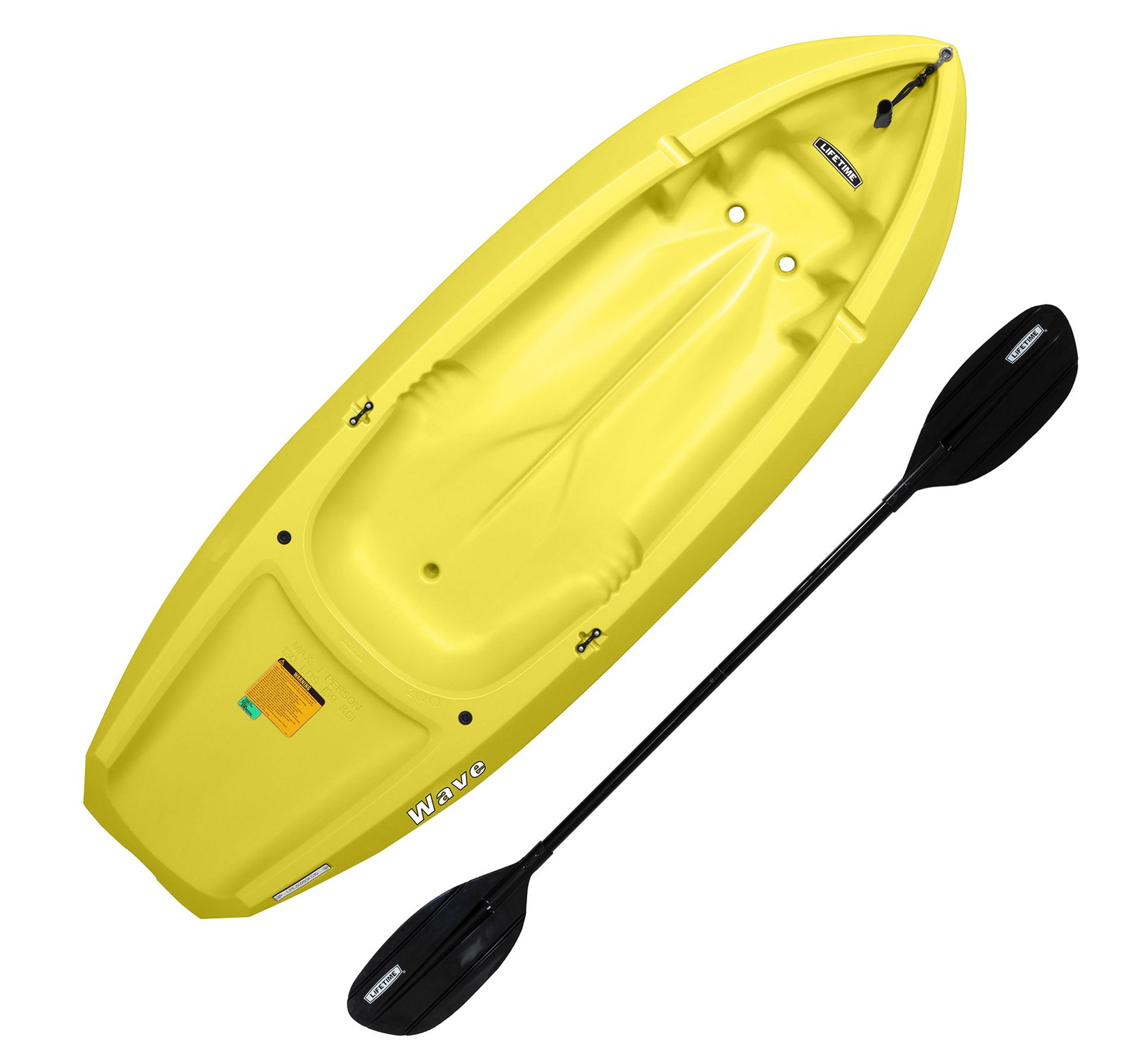 Lifetime Youth Wave Kayak with Paddle Package | Dick's Sporting Goods
