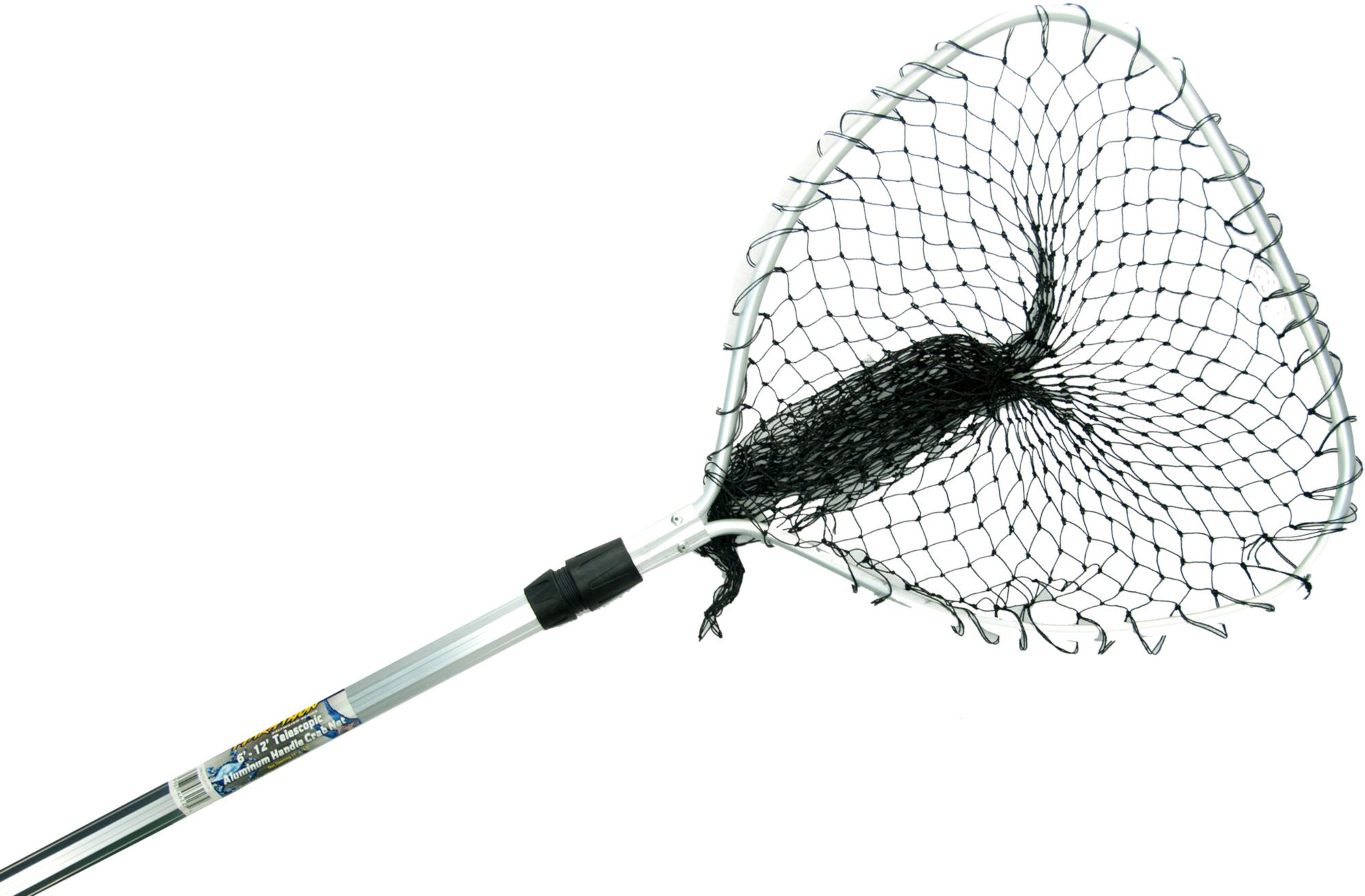 crab net fishing tips Marathon Telescopic Aluminum Handle Crab Net