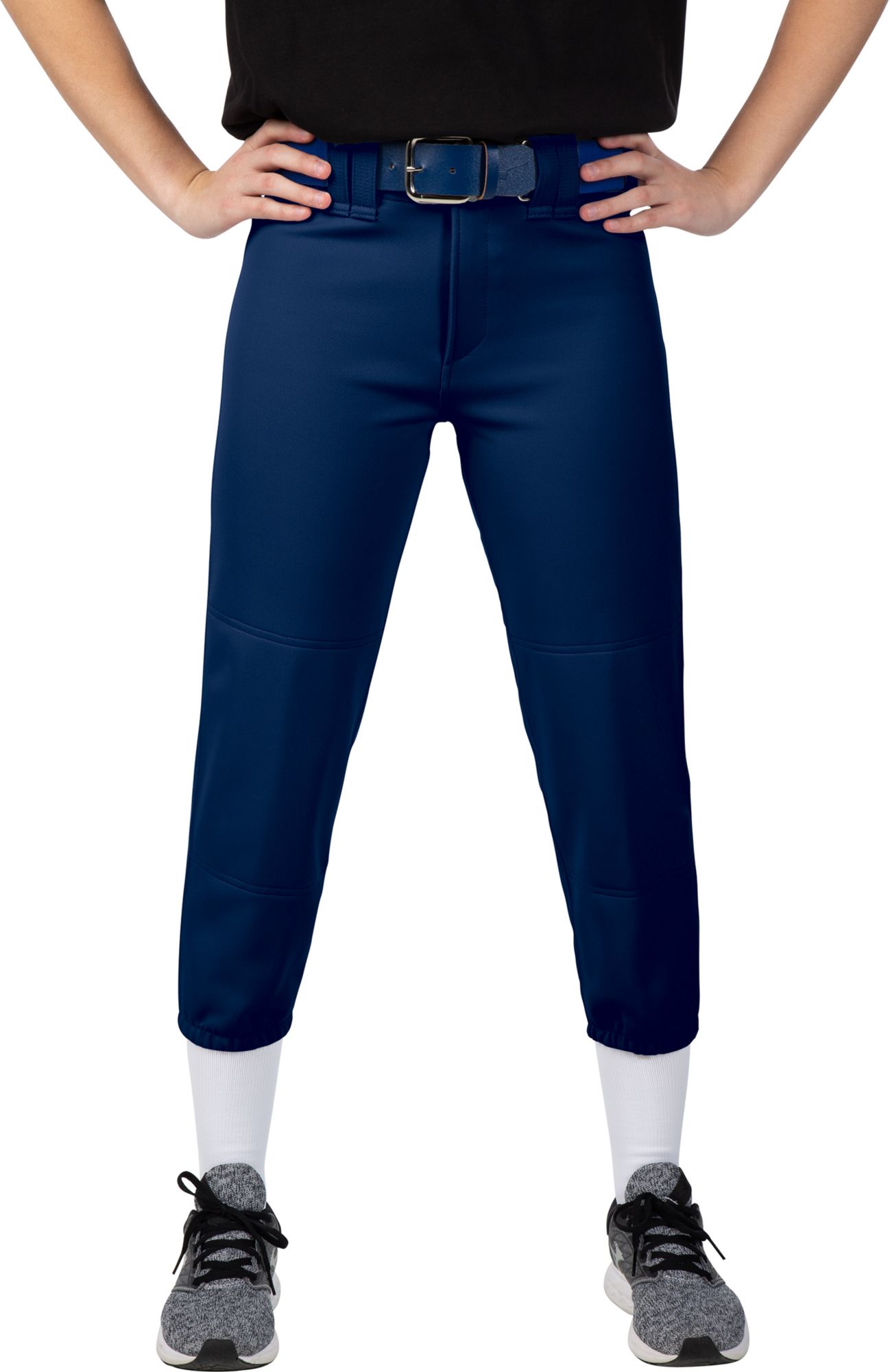 ミズノゴルフ 秋冬 レディース パンツ 50％OFF Ｌ寸（65～69cm) Mizuno Women's Select Low Rise Softball Pants w/ Belt Loops