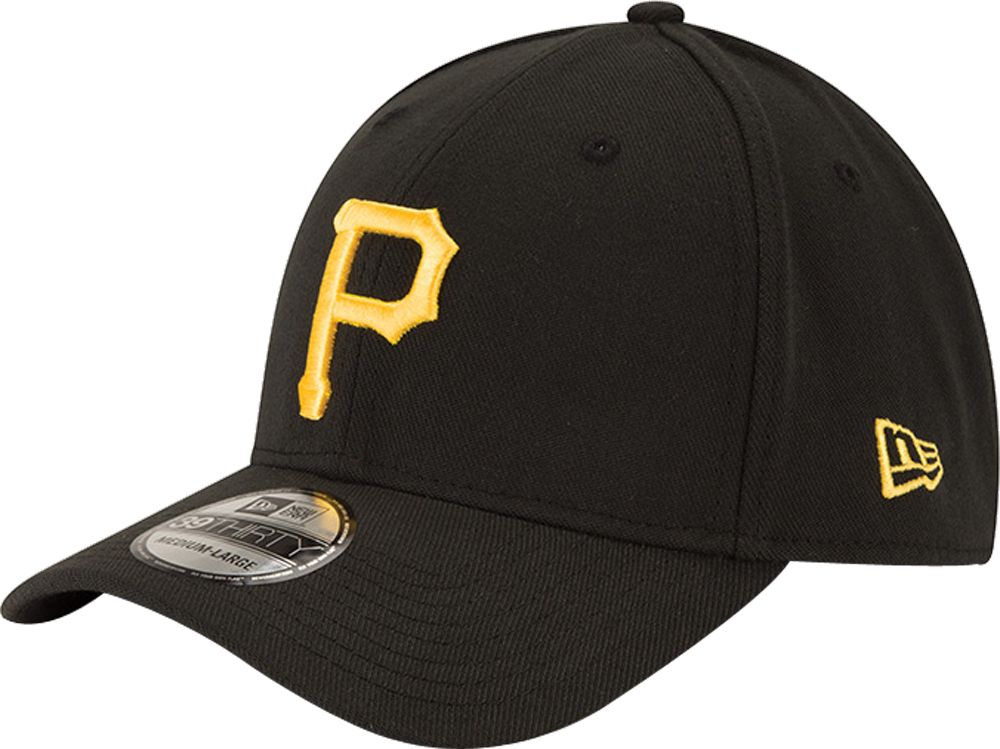 New Era Adult Pittsburgh Pirates 39Thirty Classic Black
