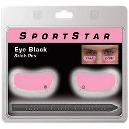 Eupboron 100 Pairs Eye Black Sticks Breathable Baseball and Football Eye Strips for Party Game Supplies 
