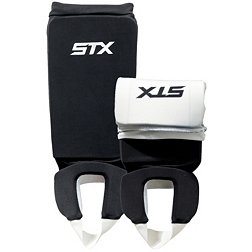 L/XL, White STX Adult Hinder Field Hockey Shin Guards 