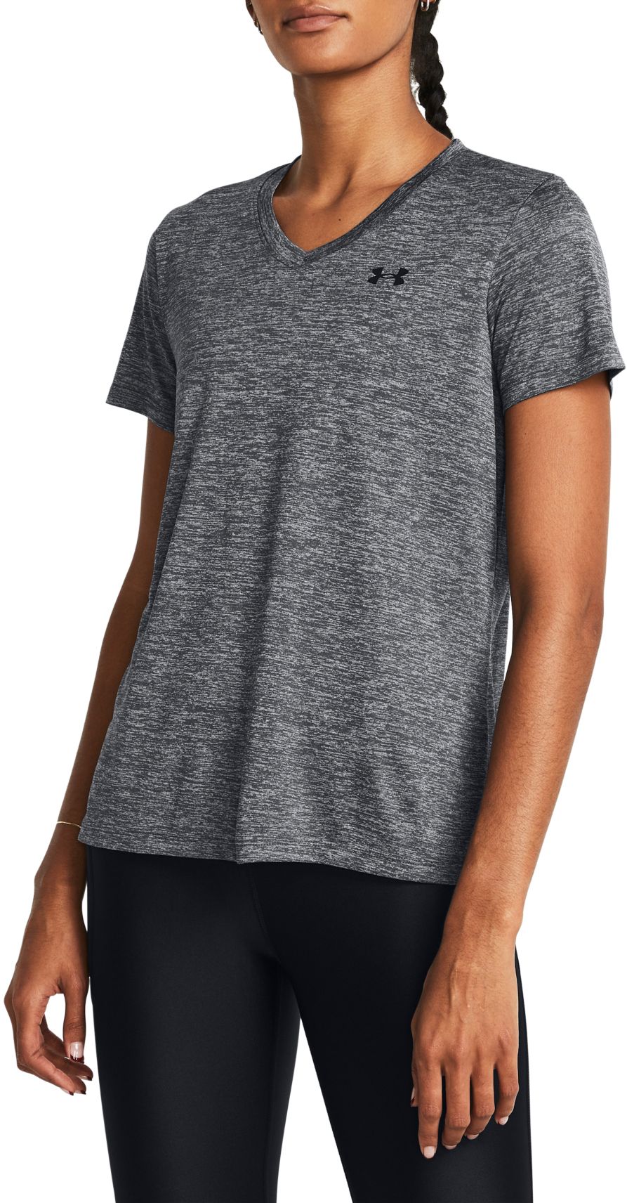 Under Armour Women s Tech Twist V Neck T Shirt Dick s Sporting Goods