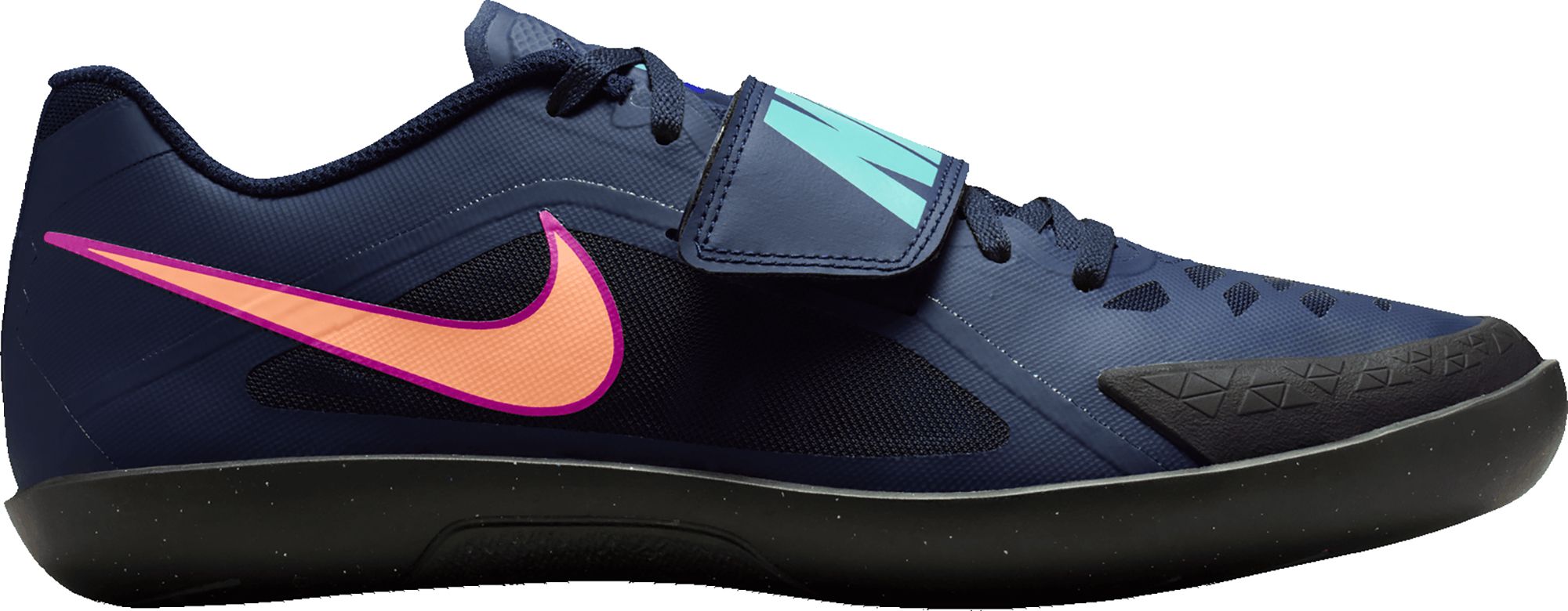 Nike Zoom Rival SD 2 Mens 13 Gray Blue Excellent Throwing Nike Zoom Rival SD 2 Throwing Shoes main image 4