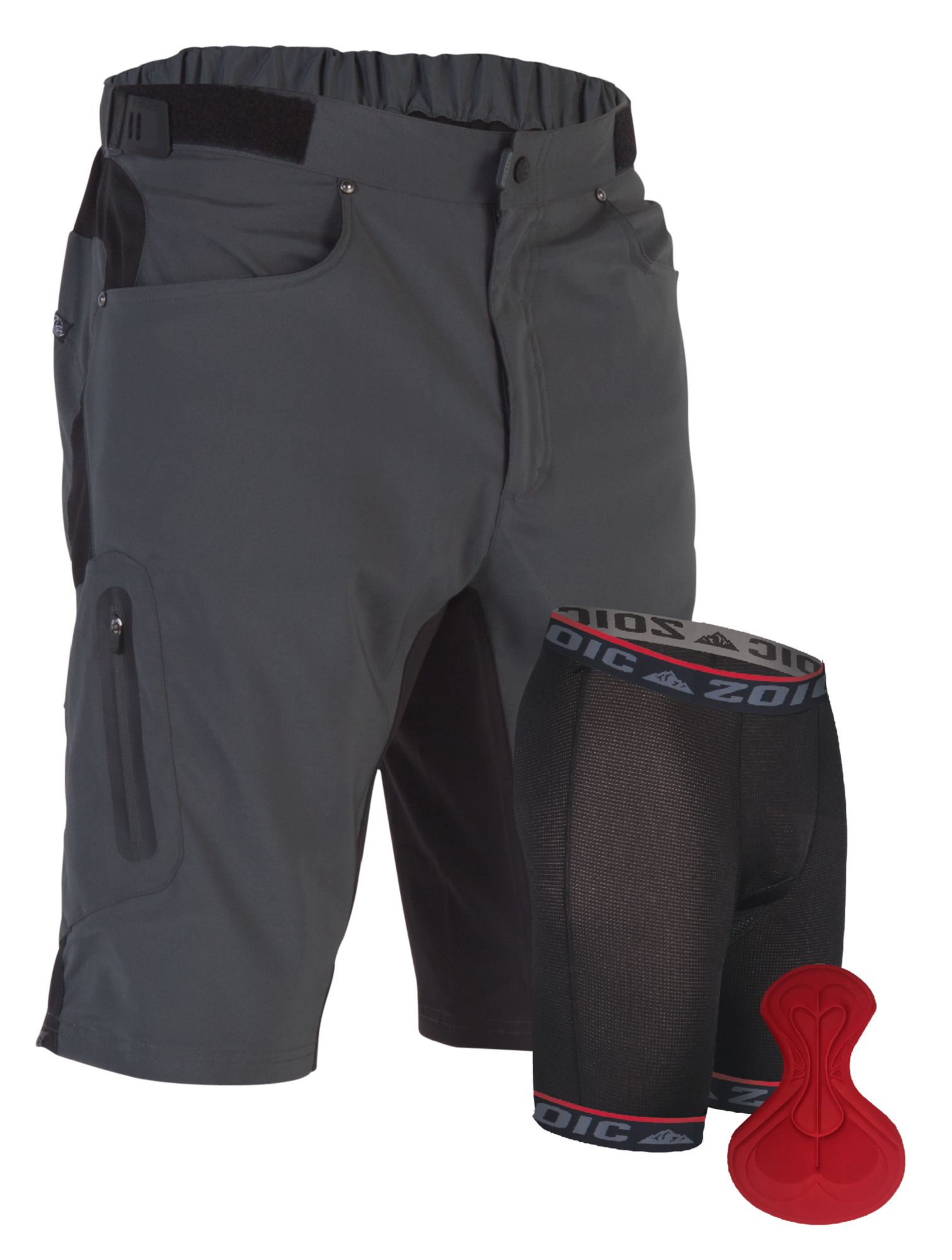 ZOIC Men s Ether Cycling Shorts with Essential Liner Dick s Sporting Goods