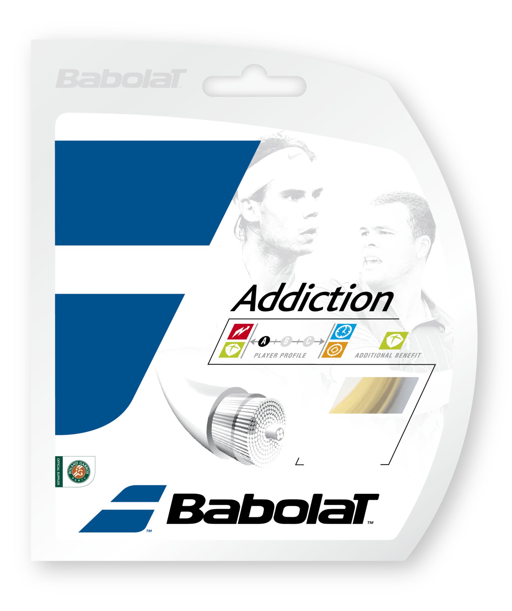 Babolat Addiction 16G Racquet String | Dick's Sporting Goods