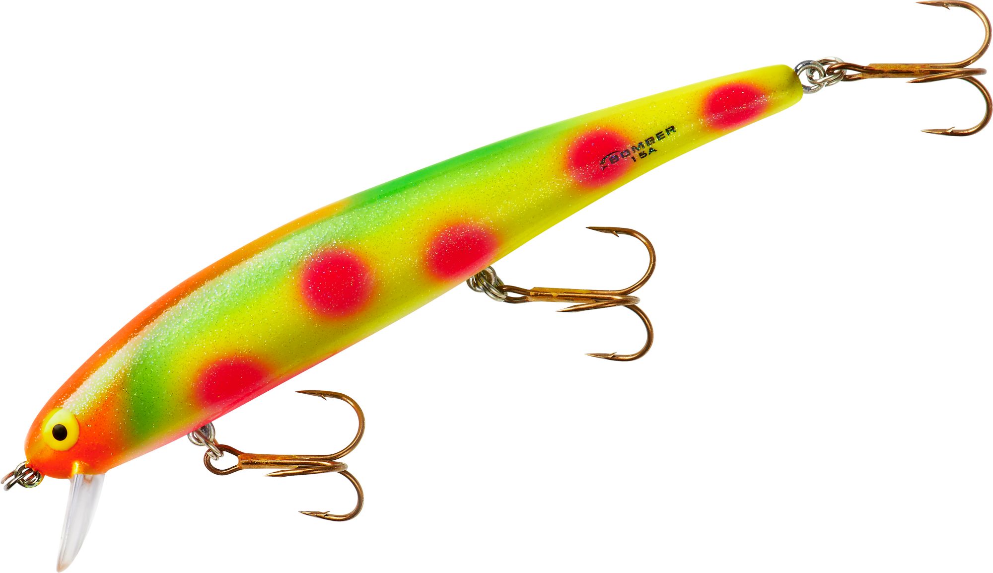 fish tales custom lures Adam's Yazhi Minnow Chromed & Aluminum Trolling Lures 尺寸:Size-5-0 Gap-15.5mm PROBEROS All Types Fishing The tail is fitted