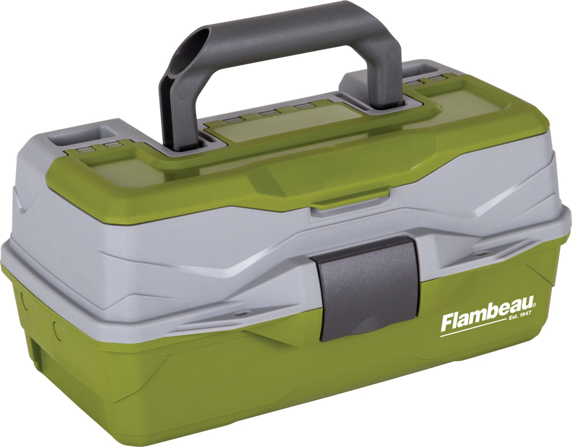 flambeau adventurer kid's 1 tray tackle box with starter kit Outdoors Wild Bite Bass Kit, 25-Piece, Kids Fishing Set With a handle Flambeau Adventurer 3-Tray 137-Piece Tackle