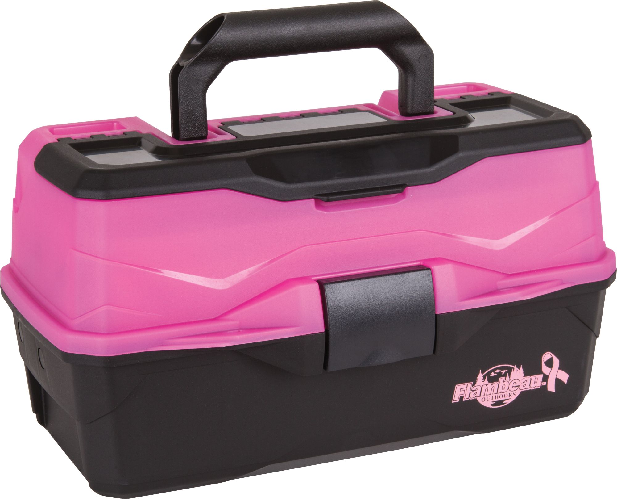 flambeau 2-tray tackle box Flambeau Classic 2-Tray Tackle Box, Frost Pink