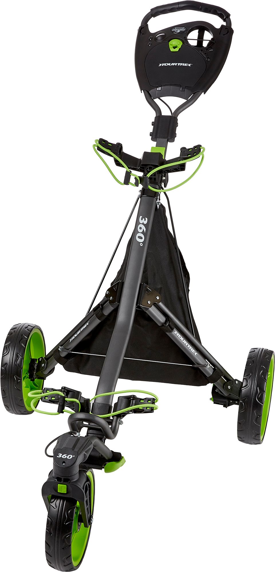 TourTrek 360 3 Wheel Push Cart Back in Stock at Golf Galaxy