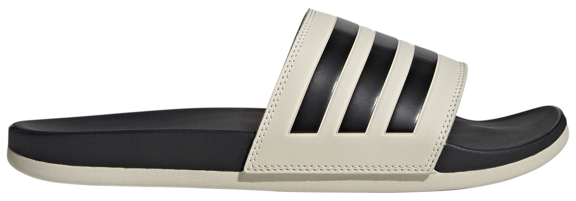 Adidas Adilette Cozy Slide M9/W/10 White On White Kids adidas Adilette Lite Slides White EG8272 | Chicago City  main image 4