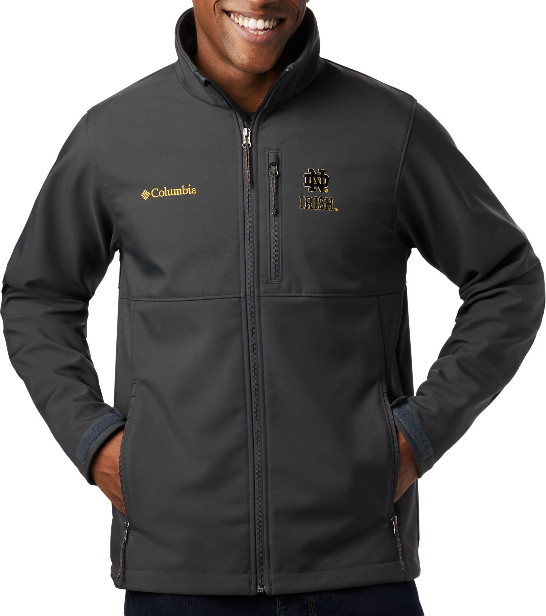 notre dame columbia fleece