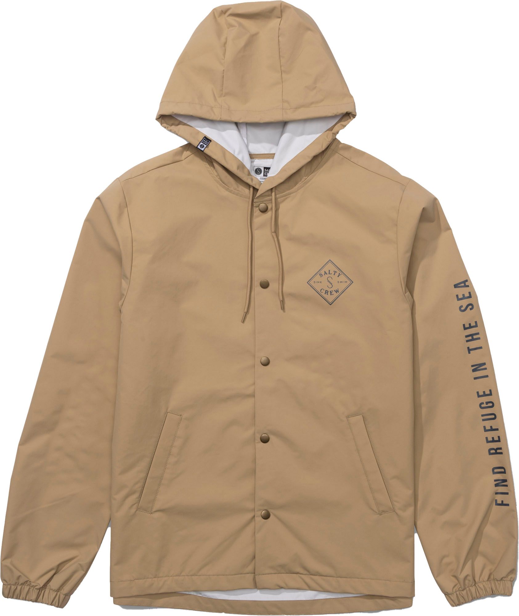 Salty Crew Men's Tippet Cover Up Snap Windbreaker | Dick's