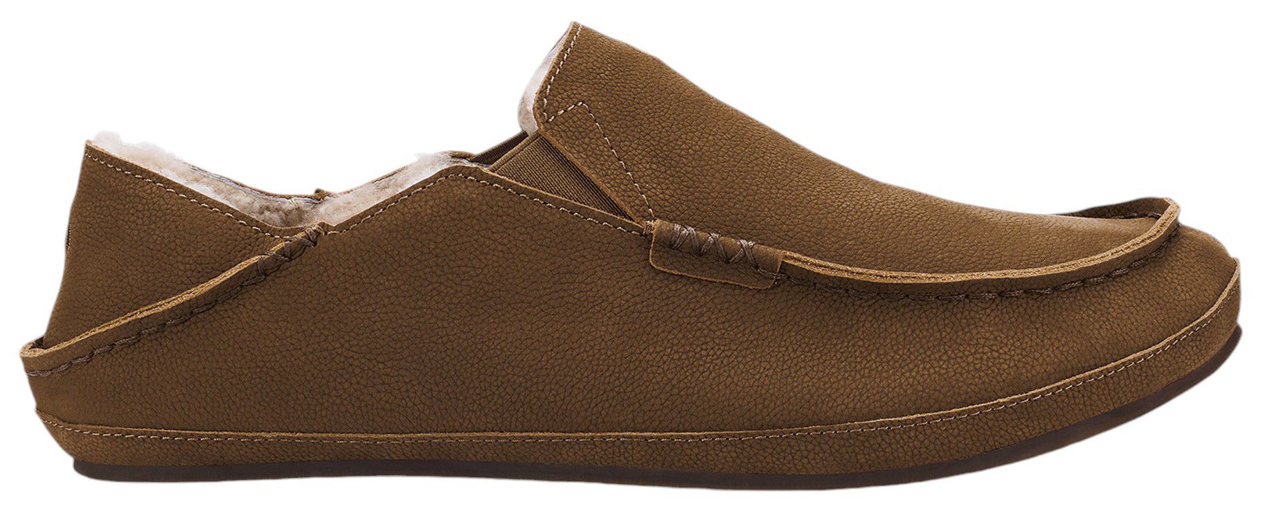 OluKai Kono Leather Mule Clogs Brown Slip On Comfort Shoes Men\'s Size 11 Olukai Ku main image 3