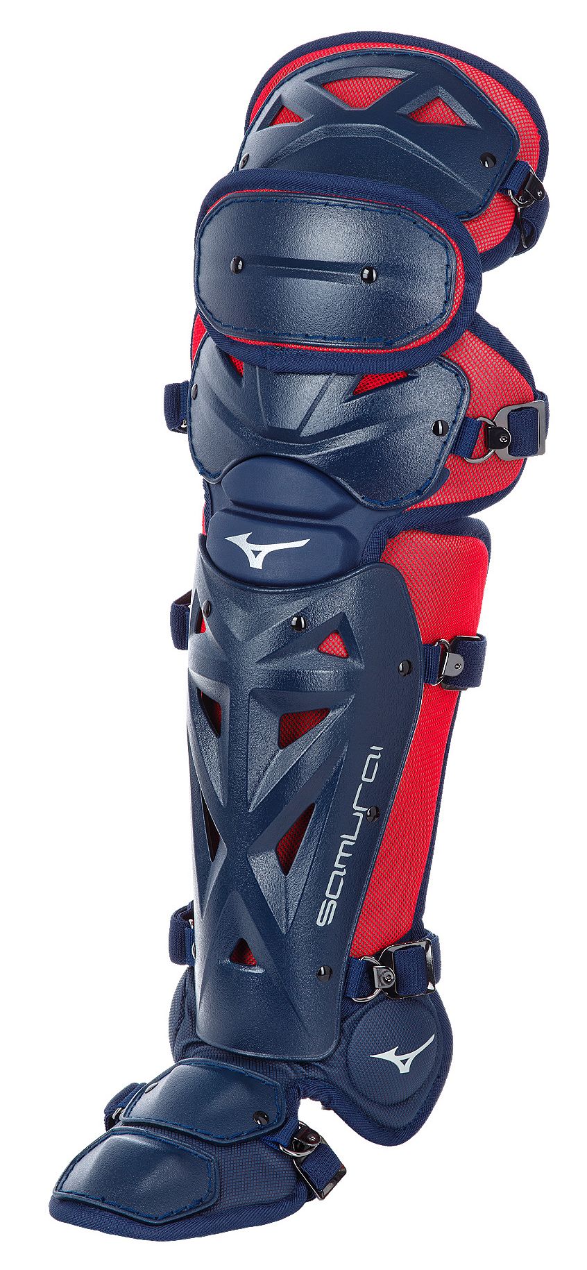 Amazon.com : Mizuno Samurai Adult Baseball Shin Guards 15.5