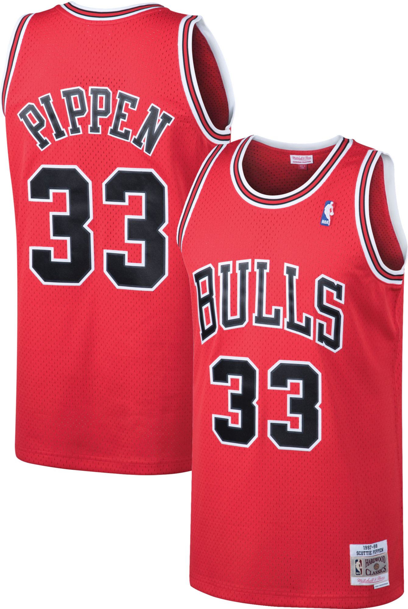 Mitchell & Ness Men's Chicago Bulls Scottie Pippen #33 Swingman