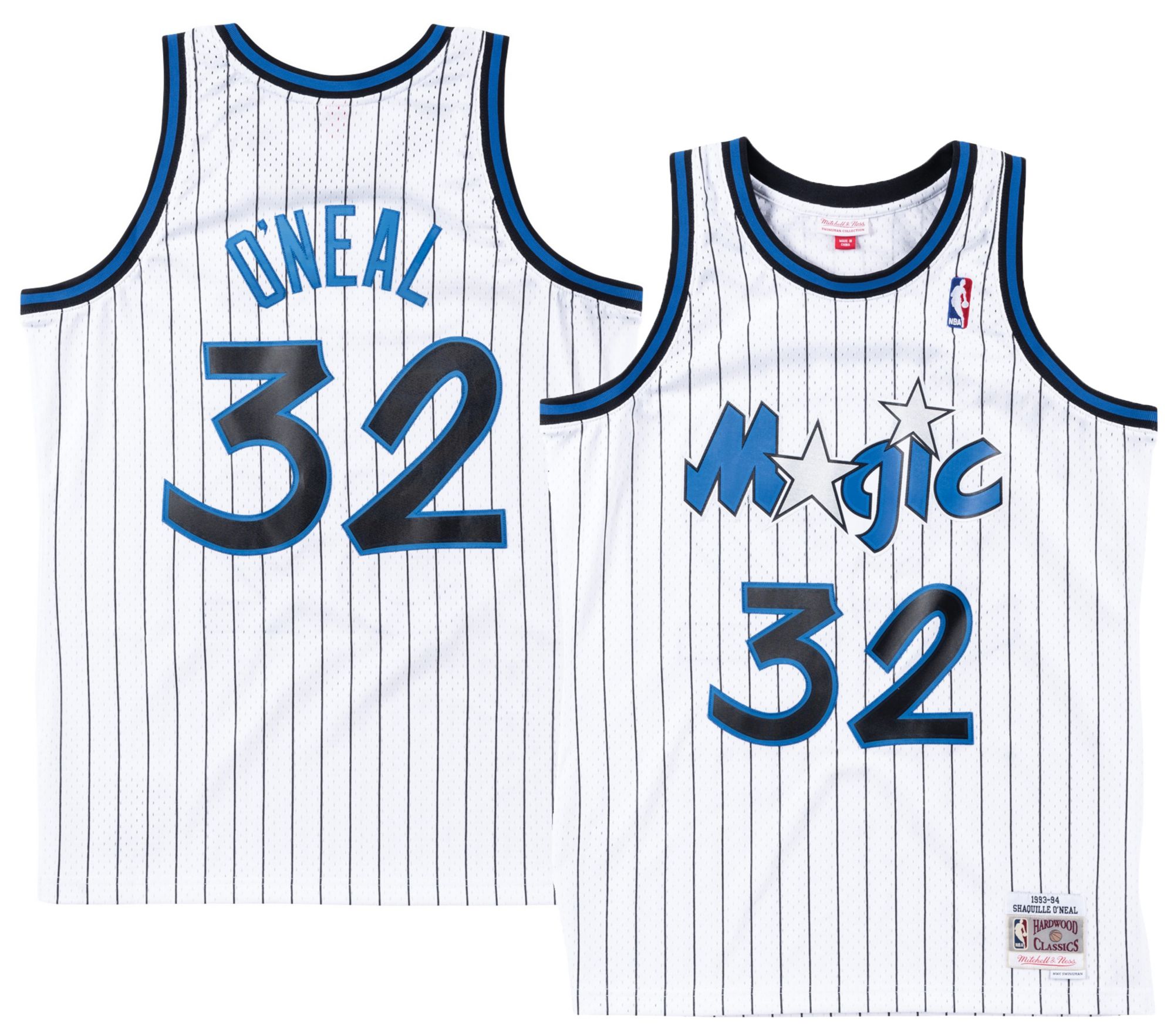 Orlando Magic O'Neal 32 ユニフォーム Mitchell & Ness Men's Orlando Magic Shaquille O'Neal #32 Swingman