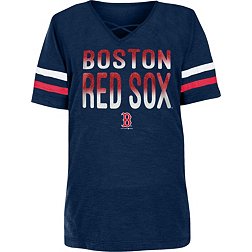 Outerstuff Boston Red Sox Boy's Youth Arch Crew Neck T-Shirt