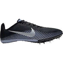 X/L Mens Womens Track & Field Shoes Spikes Running Training Sneakers Lightweight Jumping Athletics Track Shoes with Spikes Boys and Girls Color : A, Size : 5US 
