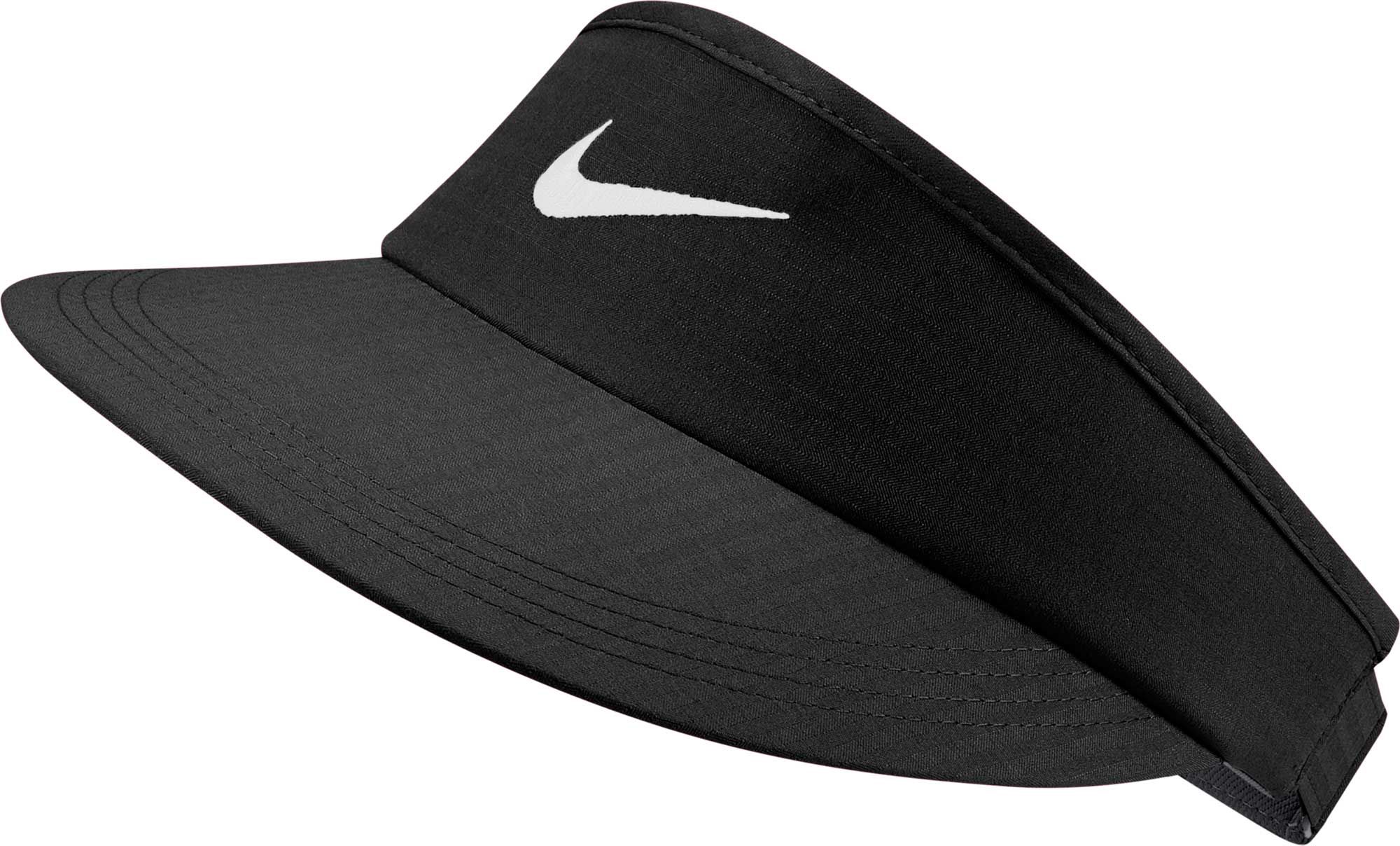 black nike sun visor