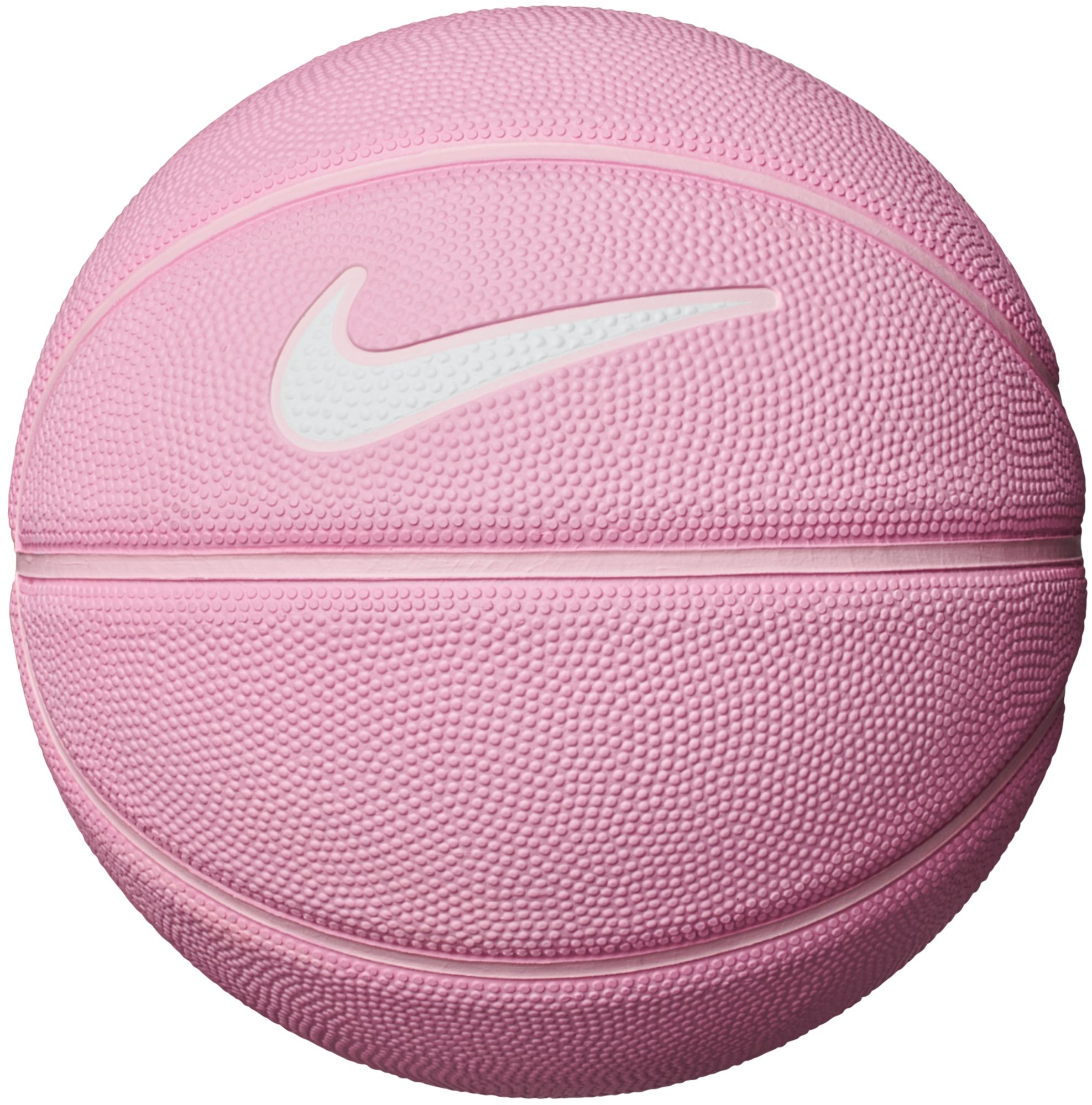 pink nike basketball ball