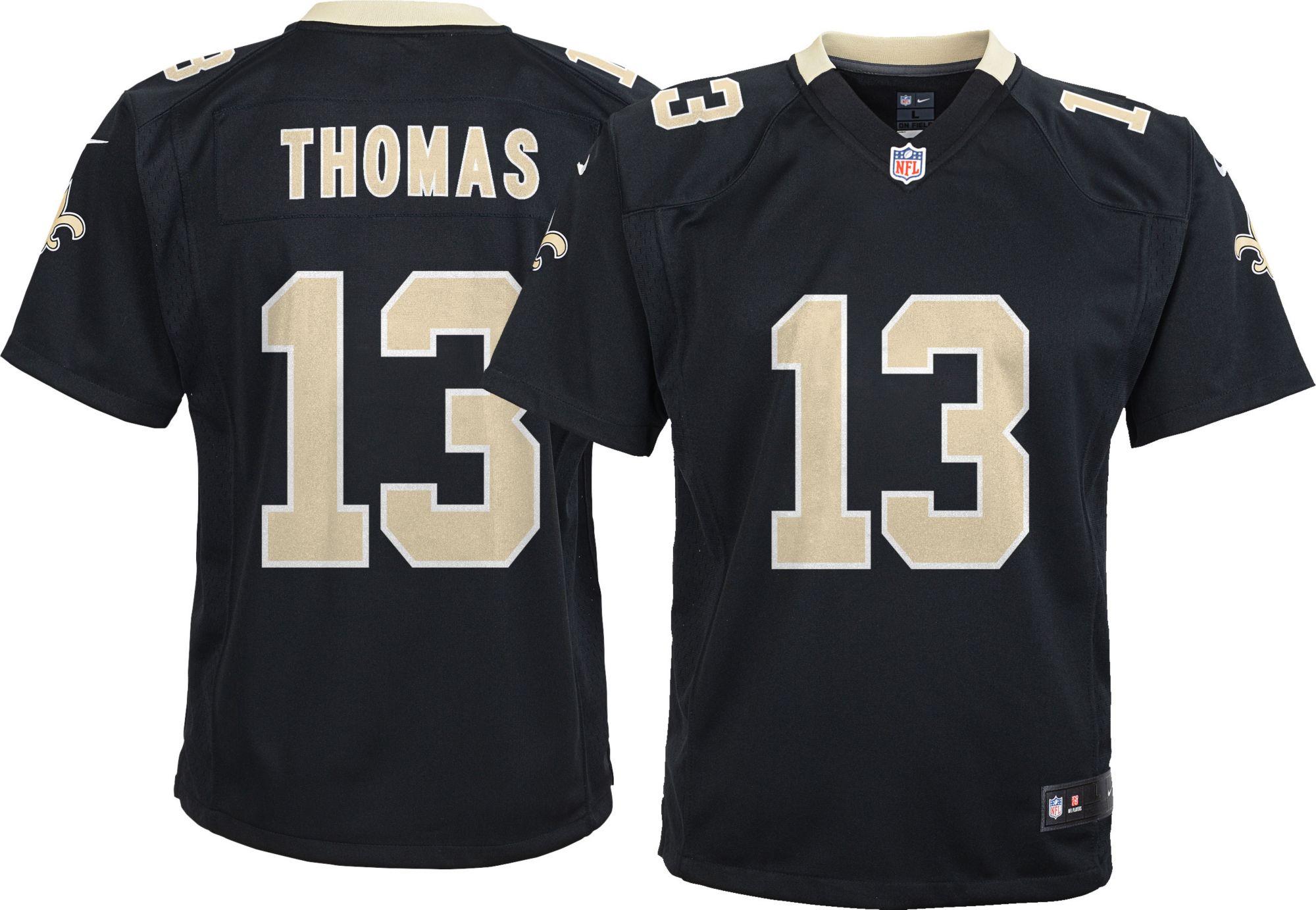 New Orleans Saints Drew Brees #9 NFL FOOTBALL Boys Size Large (7) Kids  Jersey!