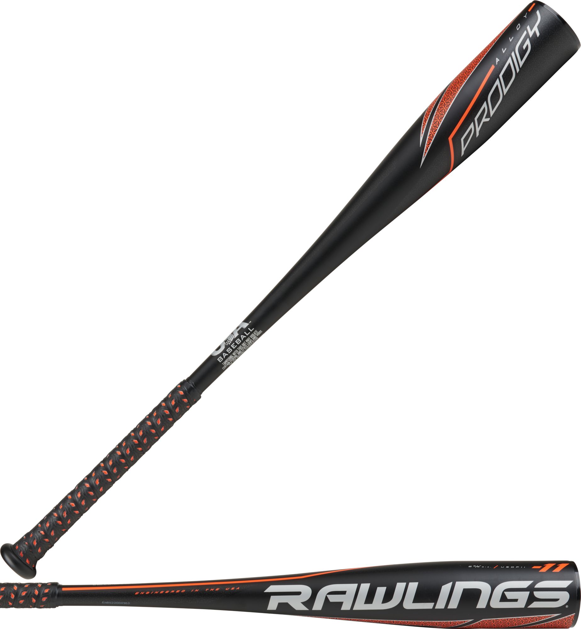 新品・未使用 Rawlings Prodigy 少年用バット 硬式 軟式 兼用可 19RAWYPRDGY11258SKBT_is