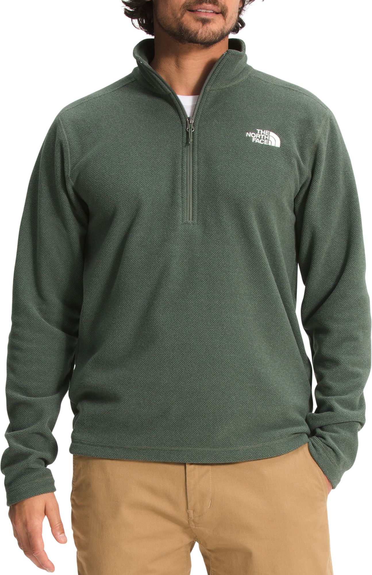 こーとーページ The North Face Men's Textured Cap Rock Fleece 1/4 Zip Pullover