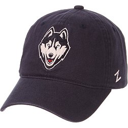 Adjustable Black/Gray Zephyr Adult Men Admiral NCAA Snapback Hat
