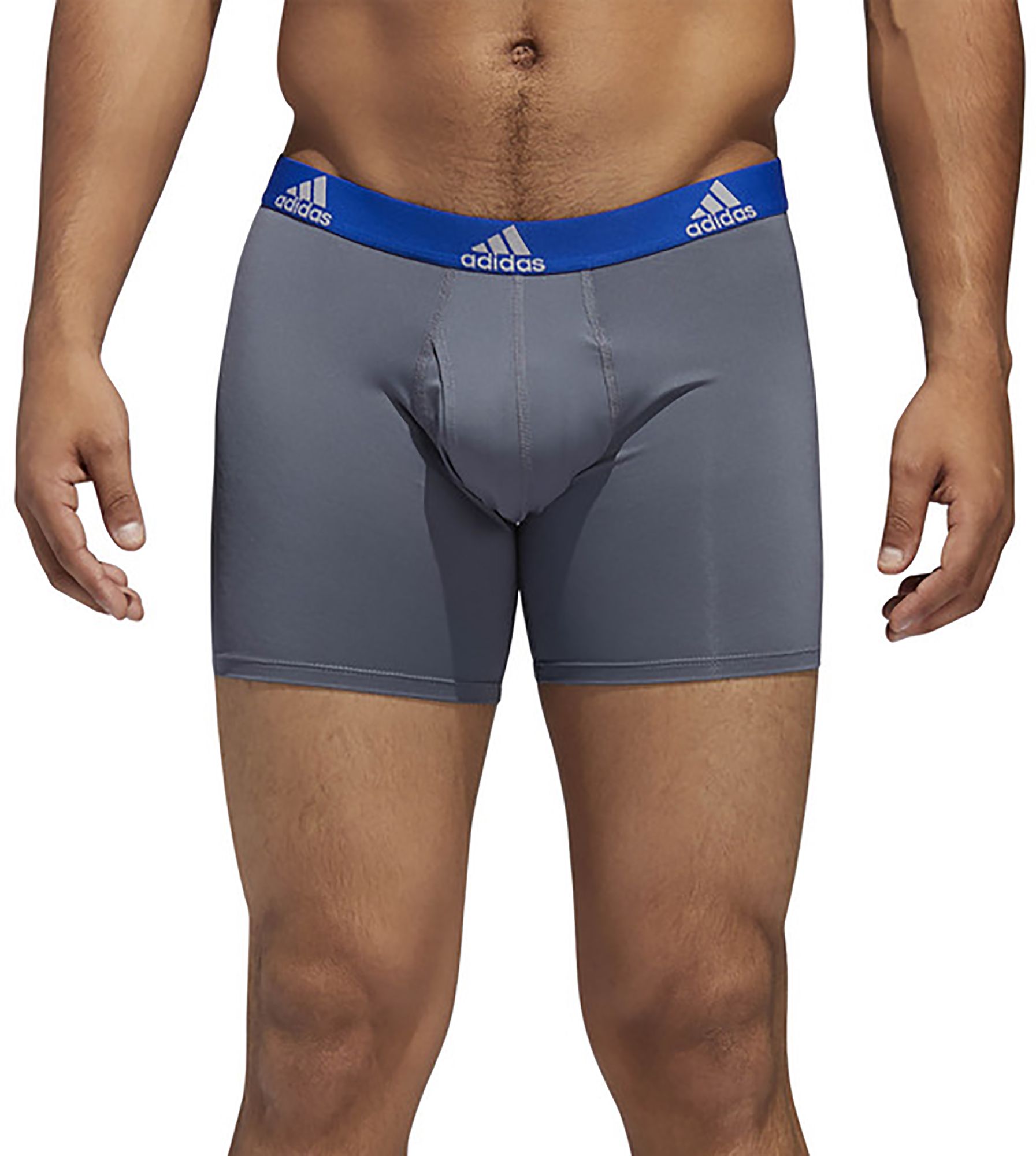 adidas Men s Performance Boxer Briefs 3 Pack Dick s Sporting Goods