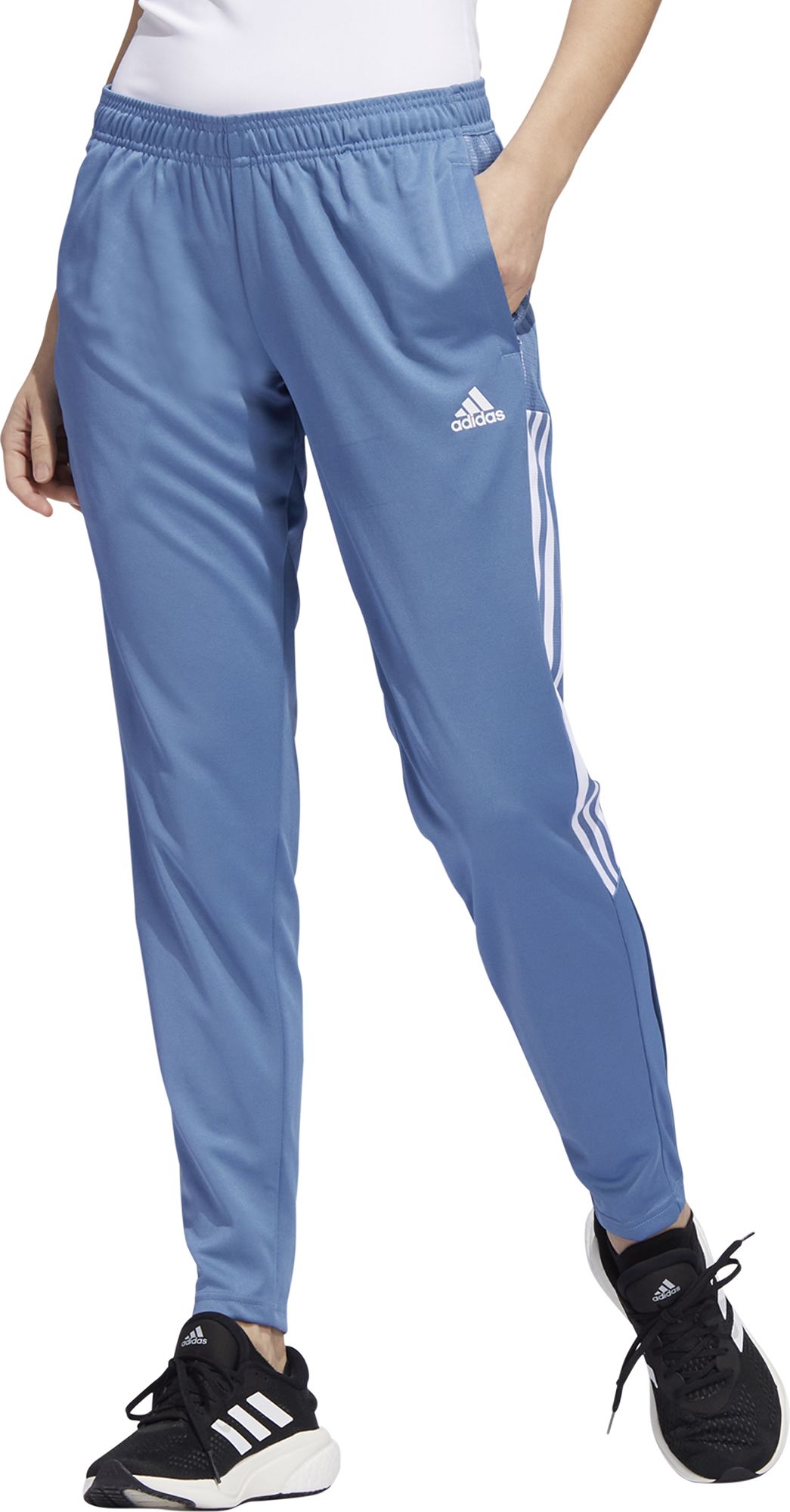 gray adidas pants womens