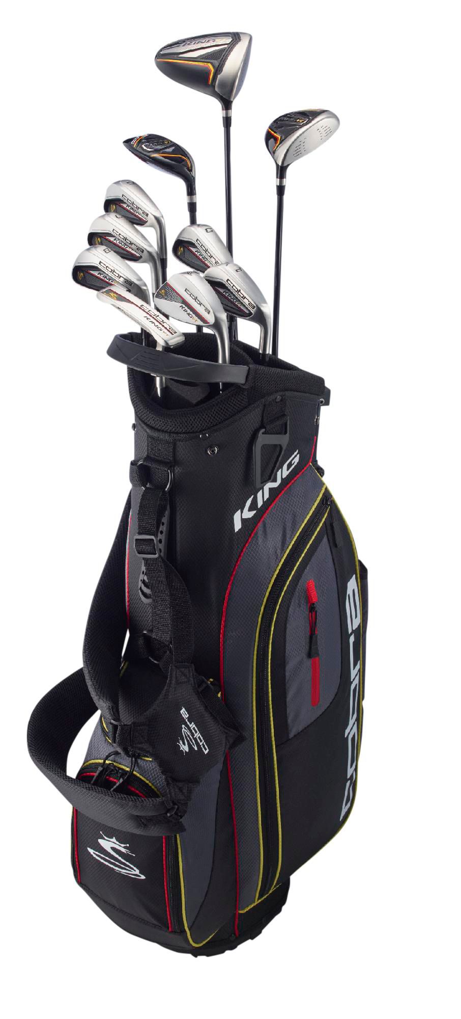 Set of shops 6 King Cobra SS Oversize Golf Clubs (4,5,6,7,8,9) Competition 75 Series.