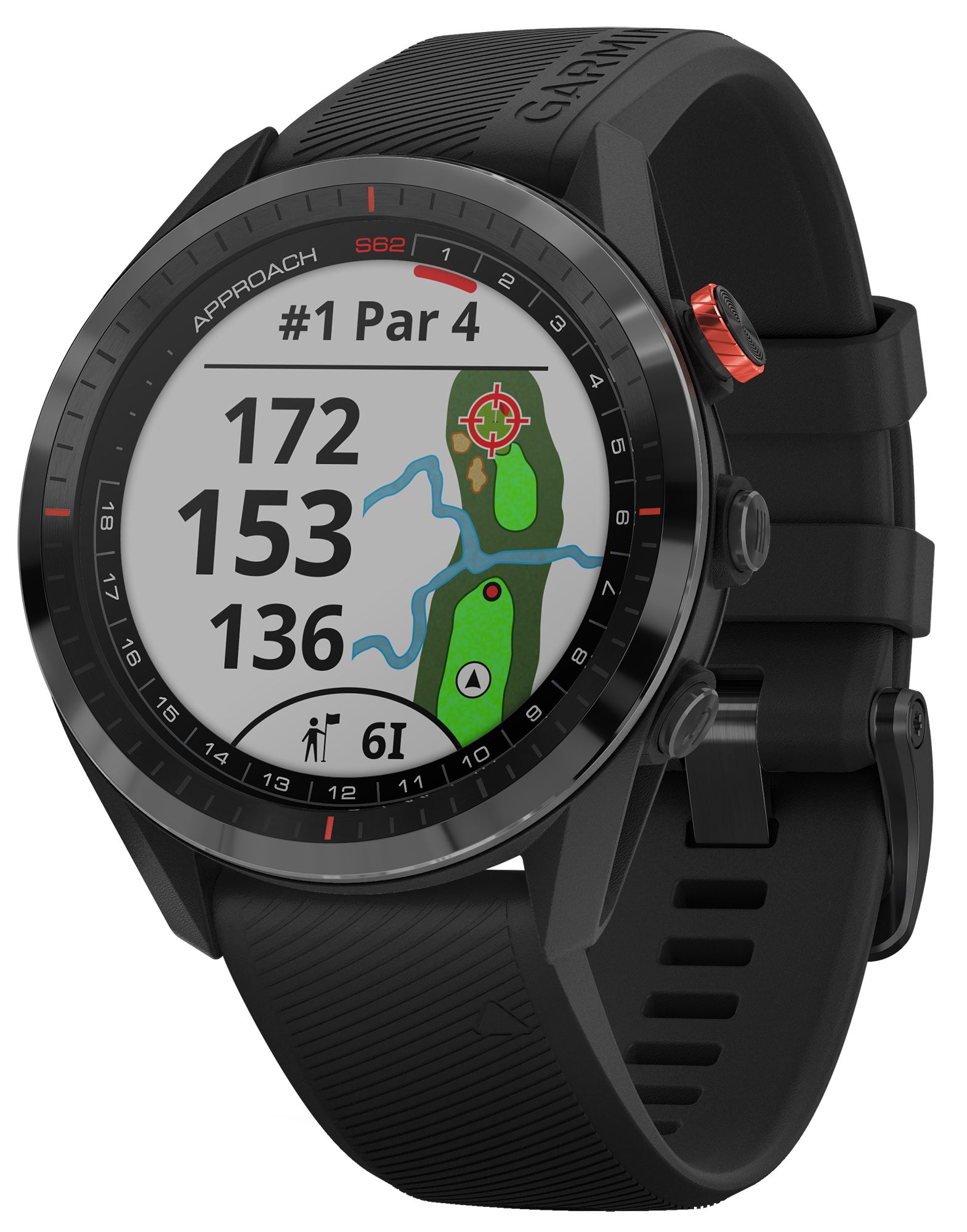 半額以下⭐︎Garmin Approach S62 ブラック　ゴルフGPSウォッチ Garmin Approach S62 Premium Golf GPS Smartwatch | Golf Galaxy