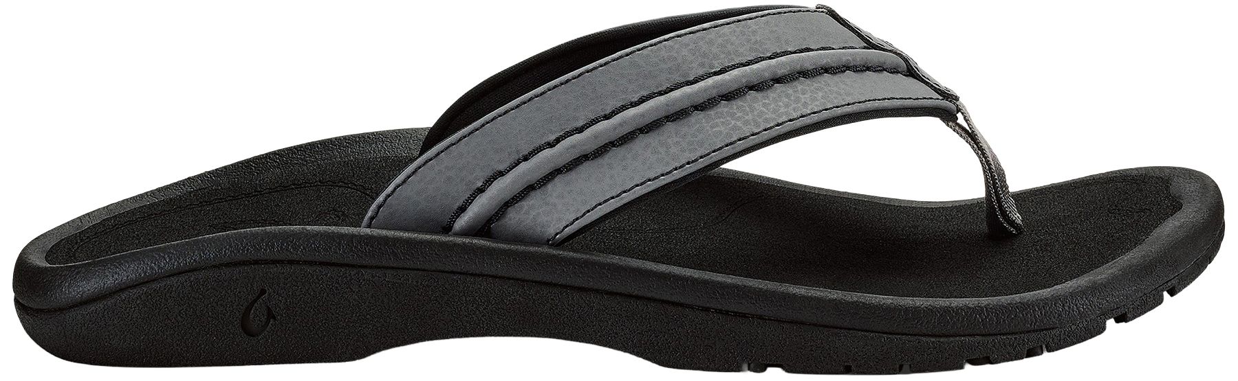 OluKai Hokua Pahu Sandals - New OluKai M Black Sandals for Men for sale | eBay main image 3