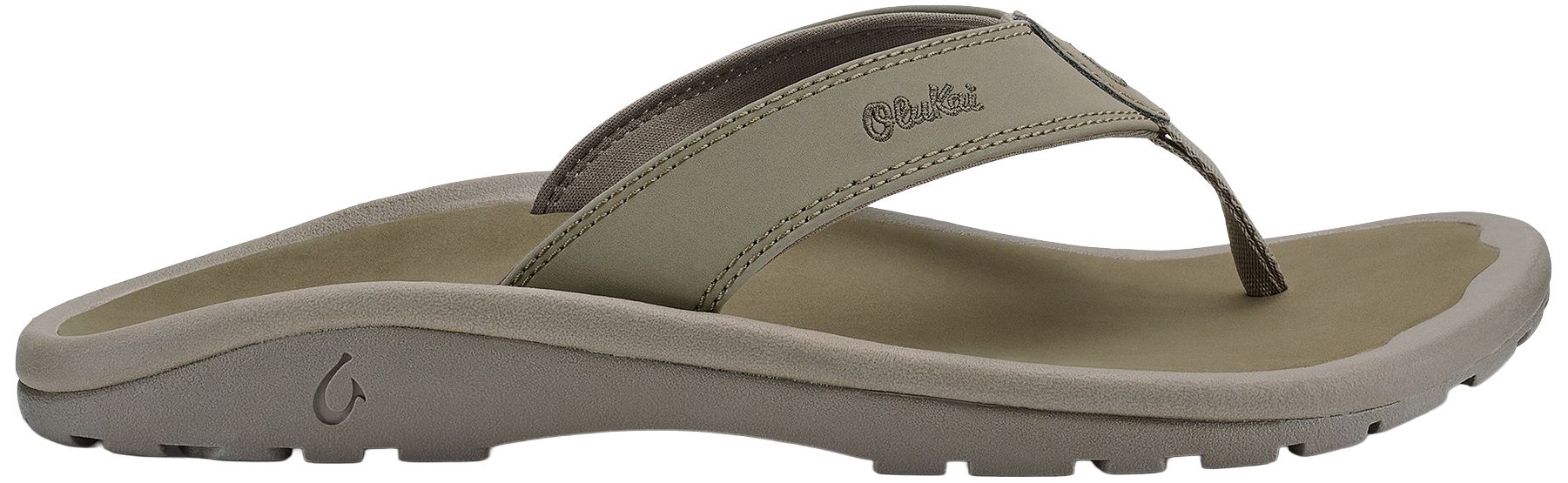 OluKai Ohana Men\'s Size 12m Olive Green Flip Flop Casual Sandals OluKai - Brandclub - OLUKAI Ohana Men main image 2