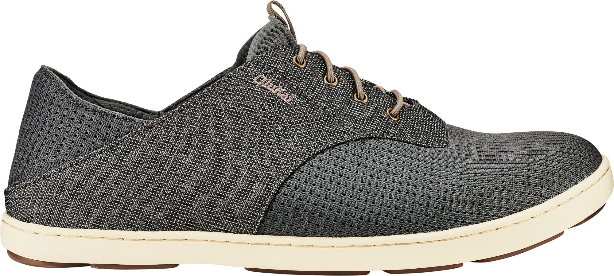 Olukai Nohea Moku Mens Sz 13 Gray Slip On Mesh Dock Beach‎ Casual Sneakers Shoes OluKai Men main image 3